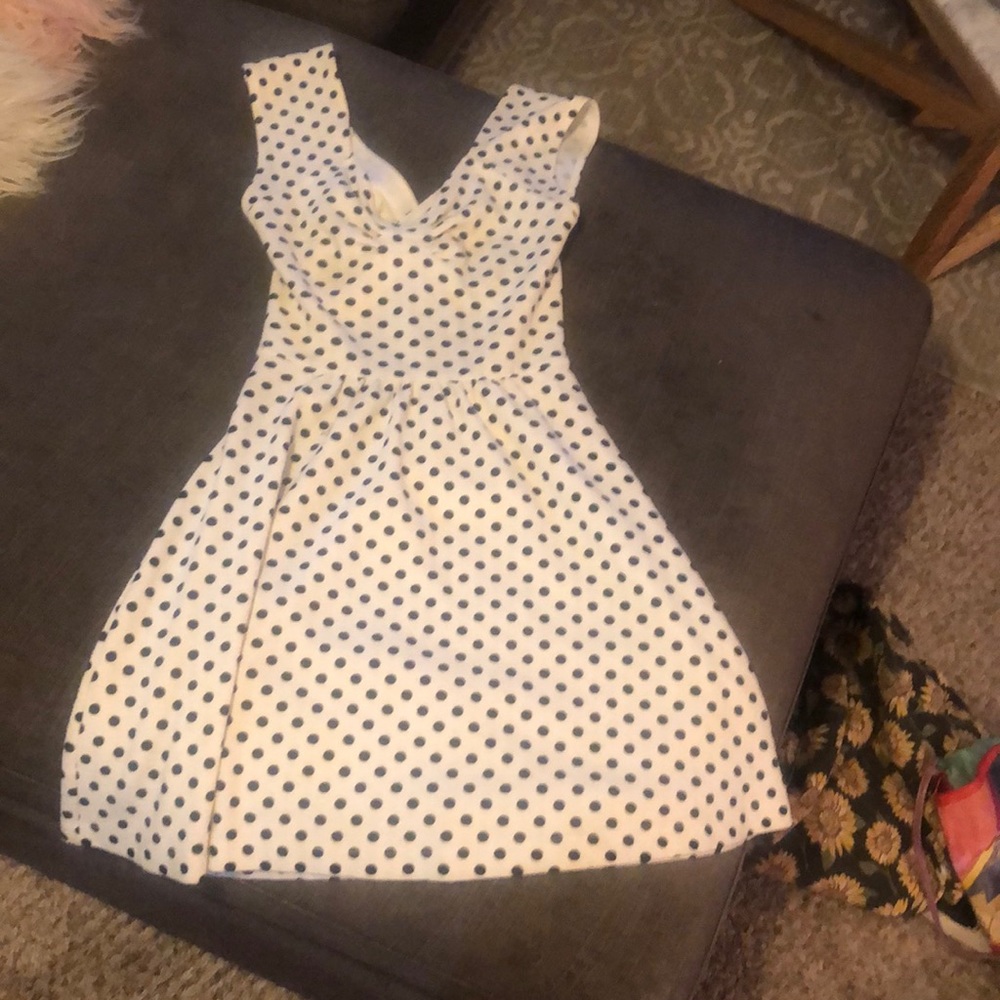 Polkadot mini dress